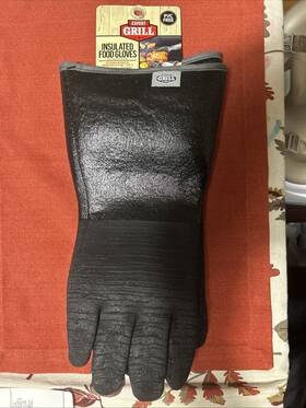 Geekhom 849300010247 Grill Gloves Heat Resistant Cooking 14 Inch Bbq Water Proof Insulated