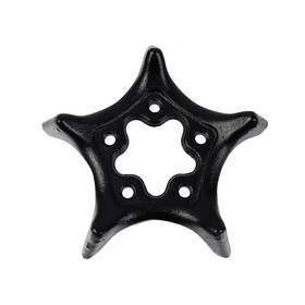 Zy05234449 Geesatis Cast Iron Trivet Decorative Star Metal For Tea Pot Hot Pan Racks