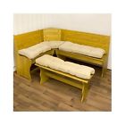 General Merch Cream Nook Cushion Set Bench Booth Seating Breakfast Kitchen Corner Seat Padding 098198512825