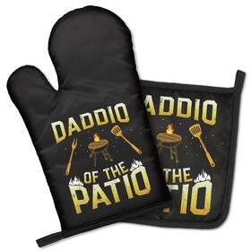 Bt004 Geygie Gst Kitchen Exclusive Oven Mitts And Pot Holder Set Protective Black