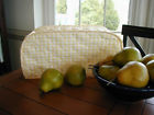 Gingham 4 Cover Toaster Oblong Yellow Slice Appliance