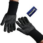 Gl-bbq-blk Gloves Legend Pair Oven Heat Resistant Grill Bbq Barbecue
