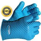 Glv1-reg Sillykone Heat Proof Gloves Extra Thick Waterproof Resistant Silicone Bbq