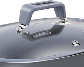 Gl-sc001 Goldlion Silicone Lid Handle Cover Compatible With Medium Sea Salt Gray