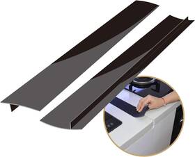 Gosmol 719034998084 Silicone Kitchen Stove Counter Gap Covers Anti-slip Non-tacky Filler Seals Spil