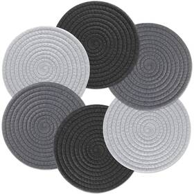 Un-tr022 Gravgrow Trivets For Hot Dishes 8 Inch Thicken Heat Resistant Pot Holders Kitchen