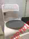 Gray13 Bertil Ikea Chair Pad Round Grey New Circle Gray13 Bertil Ikea Chair Pad Round Grey New Circle