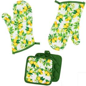 Greenbier 642108675492 Oven Mitts - Pot Holders Lemon Decor For The Kitchen Potholder Mitt