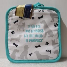 Greenbrier If My Dog Was Boss Pet Lovers Pot Holders Set Of 2