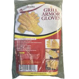 Grill Armor Gloves 860004615866 Oven Bbq 932 F Extreme Heat Cut Resistant Non-slip Mitt New