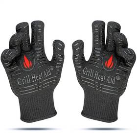 B00mr3bqb0 Grill Heat Aid 1472 F Bbq Gloves - Extreme Resistant Oven Mitts