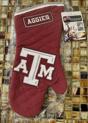 Grill Topper 850104002628 Texas A&m Glove Mitt Ncaa Licensed New With Tag