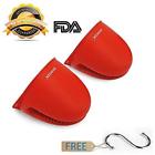 Gxoe080001fbazy Giwox Silicone Pinch Mitts Heat Resistance Hot Handle 742500118273
