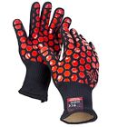 H01301 Jh Safety Heat Resistant Oven Gloves Certified Withstand 0674551864260