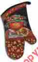 H4815 Kay Dee Scarecrow Harvest Fall Leaves Kitchen Oven Mitt 723886248150