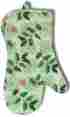 H4895 Kay Dee Sprig Of Festive Holly Holiday Kitchen Oven Mitt 723886248952