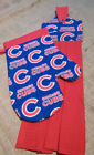 Handmade Chicago Cubs Towel Matching Bbq Oven Mitt Set Hand