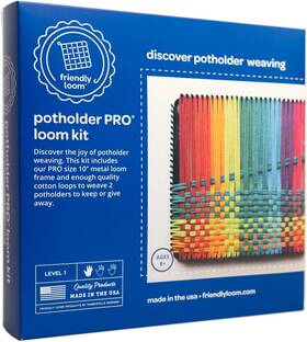 F554 Harrisville Designs Toys 313057592566 10 Inch Potholder Loom Kit Craft 2 Cotton Potholders F554 Harrisville Designs Toys 313057592566 10 Inch Potholder Loom Kit Craft 2 Cotton Potholders