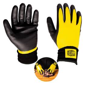 Hey Grill 850003982601 Pitmaster Gloves Bbq Heat X-large Black And Yellow