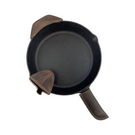 Hide & Drink 660042721716 Set Of 3 Rustic Hot Handle Holders Panhandle Side Kick And Grip Mitt Assis