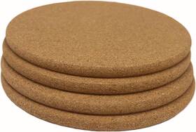 Hillspring 445039345334 Round Cork Trivets 7.5 Inches Heat For Hot Dishes Pots And Pans