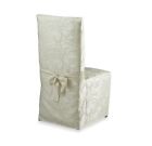 Holiday Joy Lot Of 4 New Dining Room Chair Covers Platinum For Chairs Up To 42 028332579025