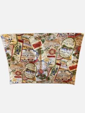 206695 Home Collection Kitchen Olive Oil Theme Placemats 4 Italy Italian Wording Tree