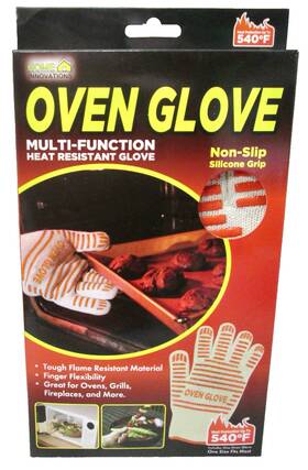 Home Innovations 850009242259 The Oven Glove One Pack Heat And Flame Resistant Hand Protection - New