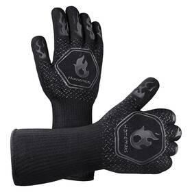 49a145029evfb523263 Homemaxs 1 Pair Oven Mitt Heat Resistant Lower Than 800 Protective Bbq Grilling Gloves