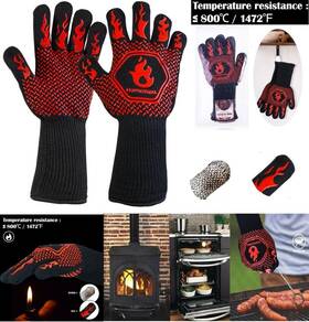 E96c142023o4iqv6239 Homemaxs Us 1pair 800 Extreme Heat Resistant Cook Oven Glove Silicone Grill Bbq Mitt
