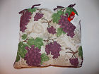 Bh11-053-599-08 Homes Pad 17x17 Seat Cushion Tapestry Grapes Chair Gardens