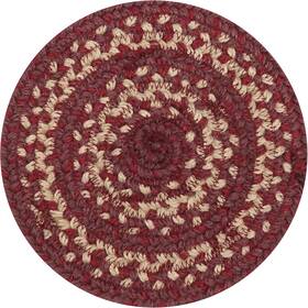 Homespice 445051950929 Autumn Maple Jute Braided Trivets For Table Rustic Primitive Decor Set Of 3 B