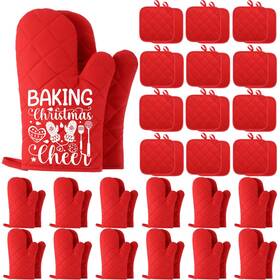 Wl-hoolerry-3165 Hoolerry 24 Pcs Blank Sublimation Oven Mitts Set Include Pot Holders Bulk