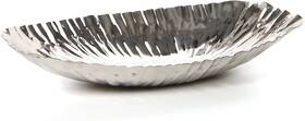 Bs51486wa Hosley Elegance Redefined Silver Finish Decor Tray 14.37 Inch Long
