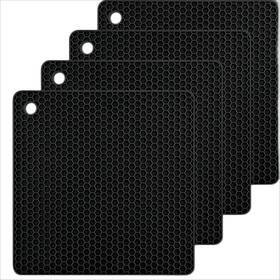 Hy193 Hotsyang Silicone Trivets Mats Set Hot Pads And For Ho