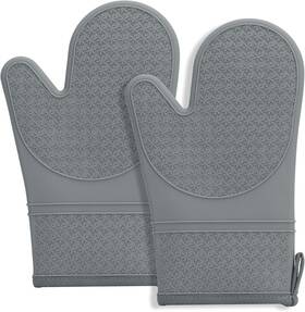 500f Hovico 313098814887 Silicone Oven Mitts Heat Resistant Kitchen 2pcs 11.6 Inch Bpa-fr