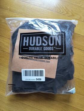 Hudson Durable Goods 866646000374 Black Denim Apron Premium Chef For Kitchen Bbq Nwt