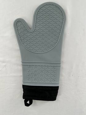37511 Huntington Home Silicone Oven Mitt Gray
