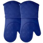 Hv-38rk-q9j Homwe Silicone Oven Mitts With Quilted Cotton Lining Professional Heat