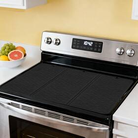 Hybizejz 766122965152 Foldable Silicone Stove Mat Heat Resistant Glass Ceramic Stovetop Protector 28