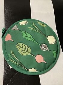 904.930.50 Ikea Torvfly Pot Holder Patterned Dark Green