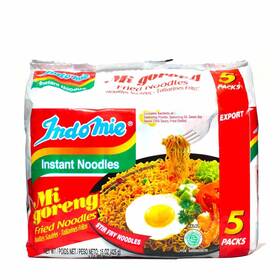 734551 Indomie Mi Goreng Instant Stir Fried Noodles 5 Pack 3 Ounce Of