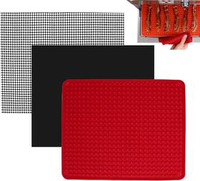 Infraovens 313111110118 Toaster Oven Air Fryer Reusable Mats Accessories 9 X 11 Silicone Liner Drip Ma
