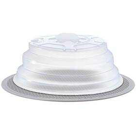 Tc002 Iriviel 2 In 1 Microwave Cover - Versatile Mat And Splatter Guard 12 Inch Collapsibl