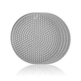 Isought 749652917273 Trivets For Hot Pots And Pans 4 Pcs 7 Inch Kitchen Counter Silicone Mat Heat
