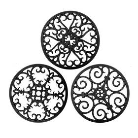 Lit028 Iyyi Trivets For Hot Dishes Silicone Pots And Pans Non Slip Heat