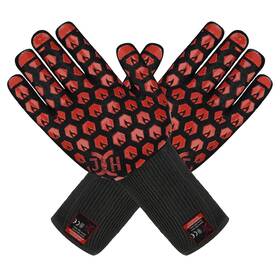 En407 J H 198168402474 Heat Resistant Oven Glove Certified 932 F 2 Layers Silicone Coating