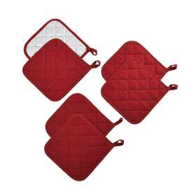 Jennice House 600748413898 Potholders Set Trivets Kitchen Pot Holders Heat Resistant Pure Cotton Coaster