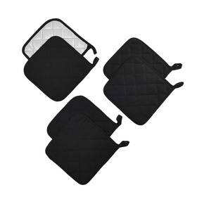 Jennice House 600748413911 Trivets Potholders Set Kitchen Heat Resistant Pure Cotton Large Coasters Hot