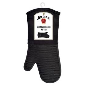 Jb0205 Jim Beam Silicone Grilling Mitt Resistance Up To 500 F Heat Resistant Mitten